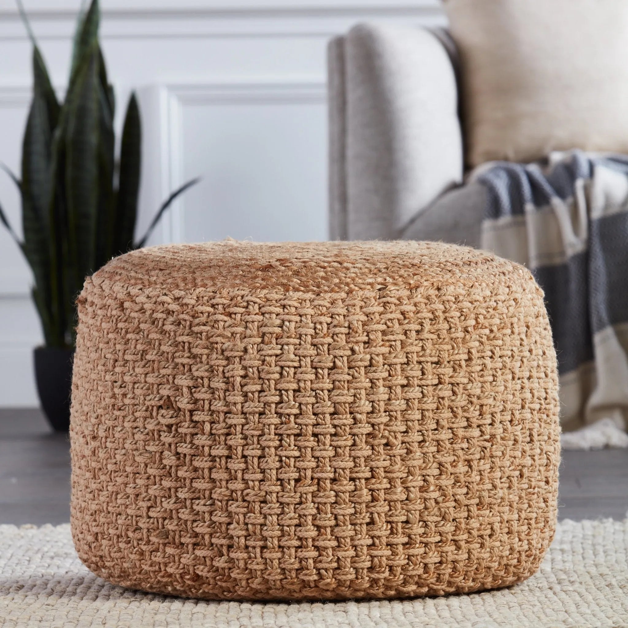 Saba Saa21 Kealani Beige Pouf - Baconco