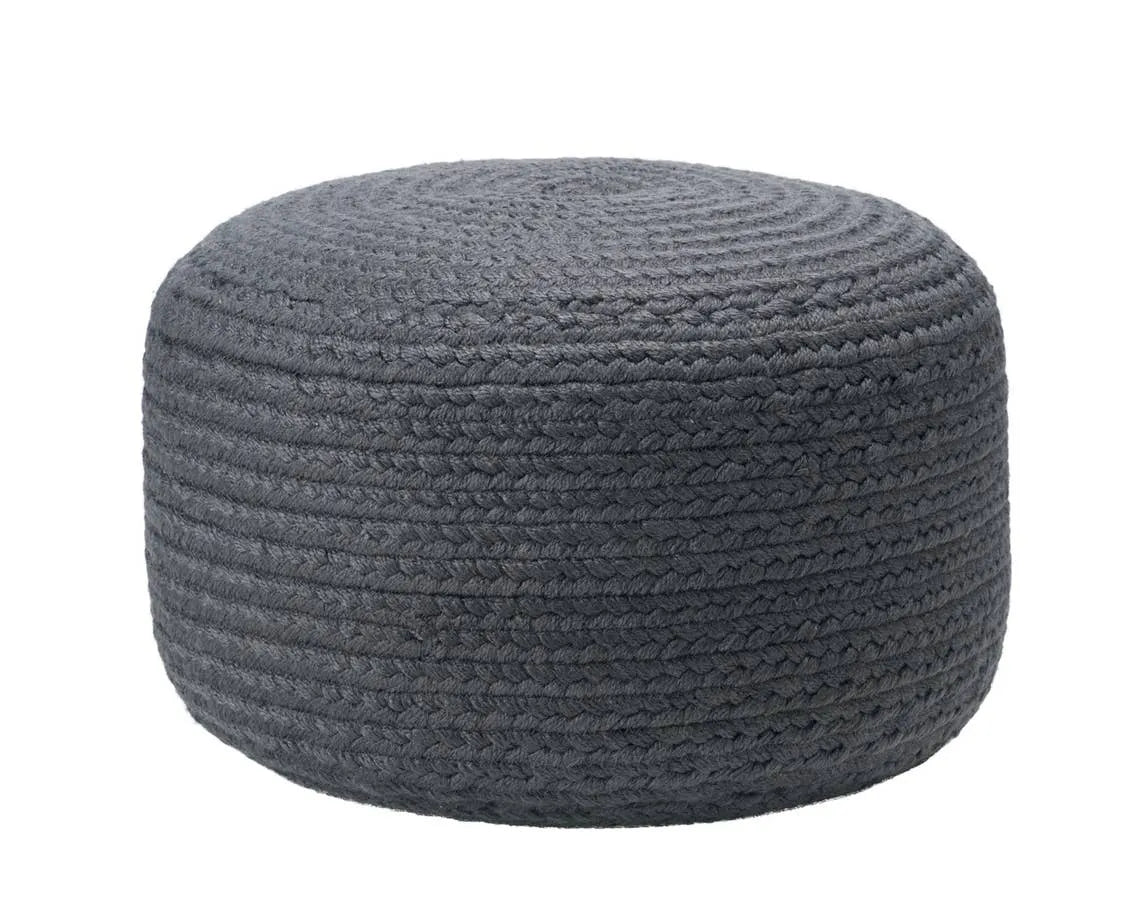 Saba Solar SAS02 Dark Grey Pouf - Baconco