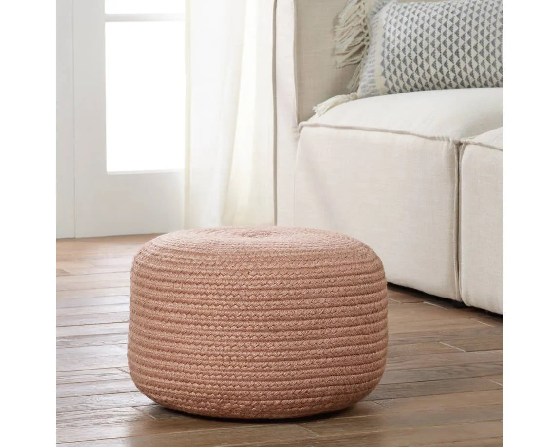 Saba Solar SAS04 Blush Pouf - Baconco