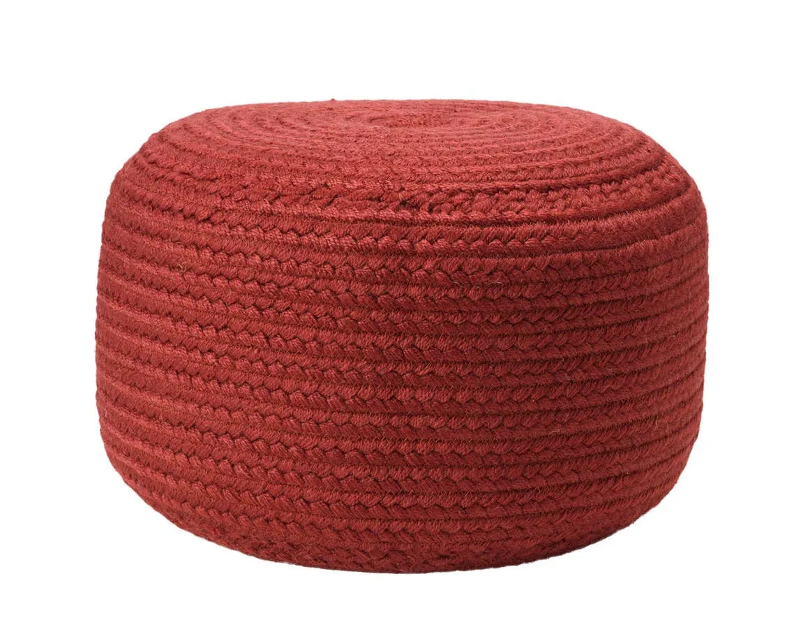 Saba Solar SAS06 Dark Red Pouf - Baconco