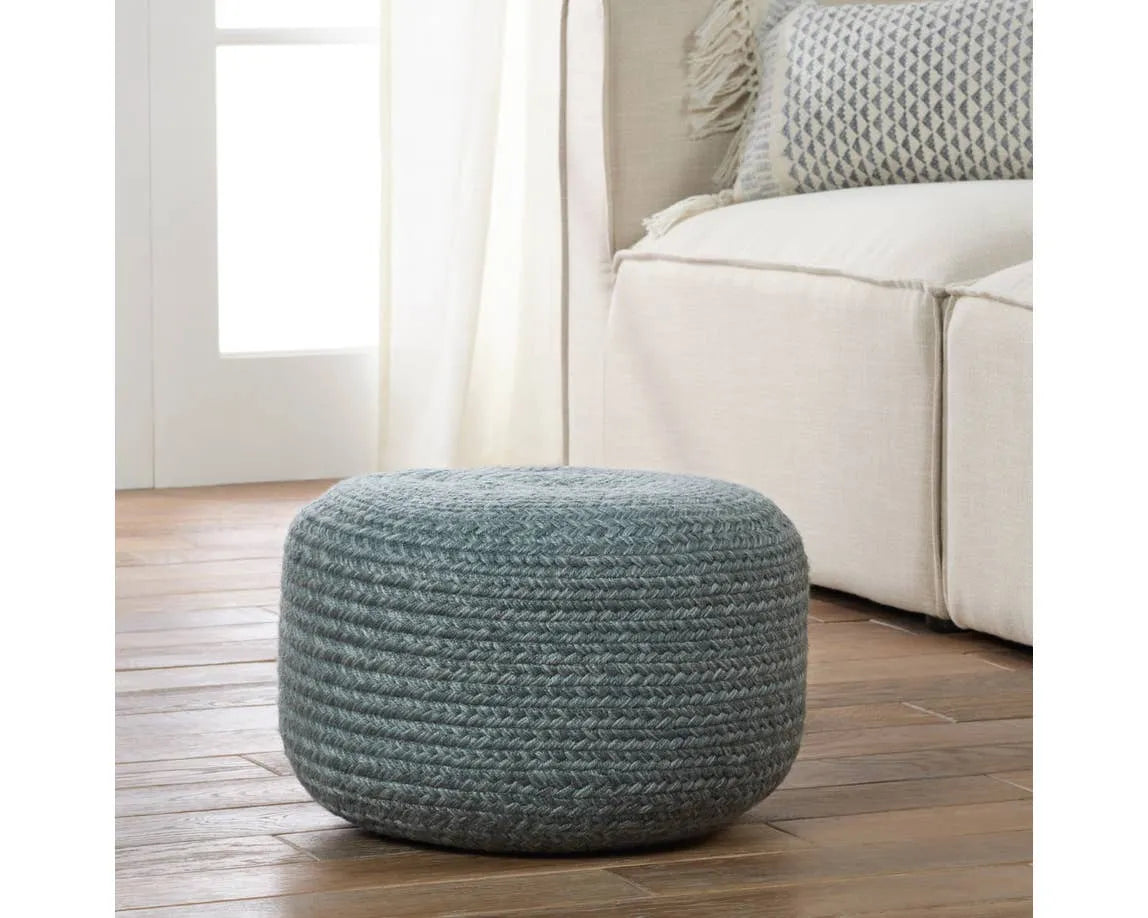 Saba Solar SAS12 Blue Pouf - Baconco