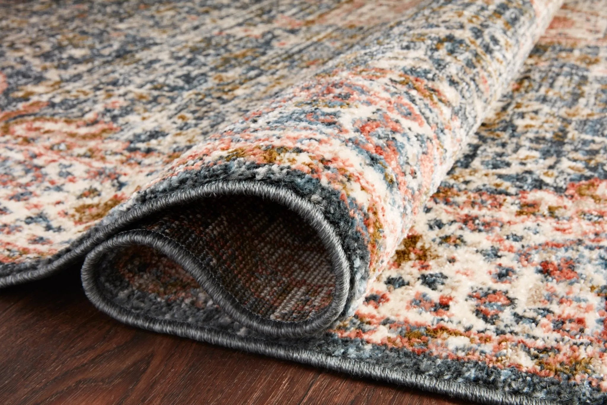 Saban Sab-01 Blue/Multi Rug - Baconco