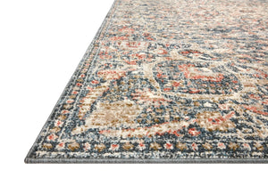 Saban Sab-02 Blue/Spice Rug - Baconco