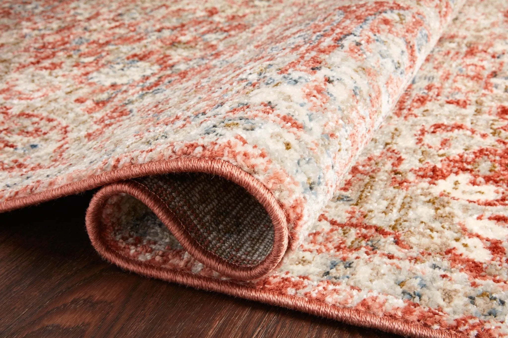 Saban Sab-02 Rust/Beige Rug - Baconco