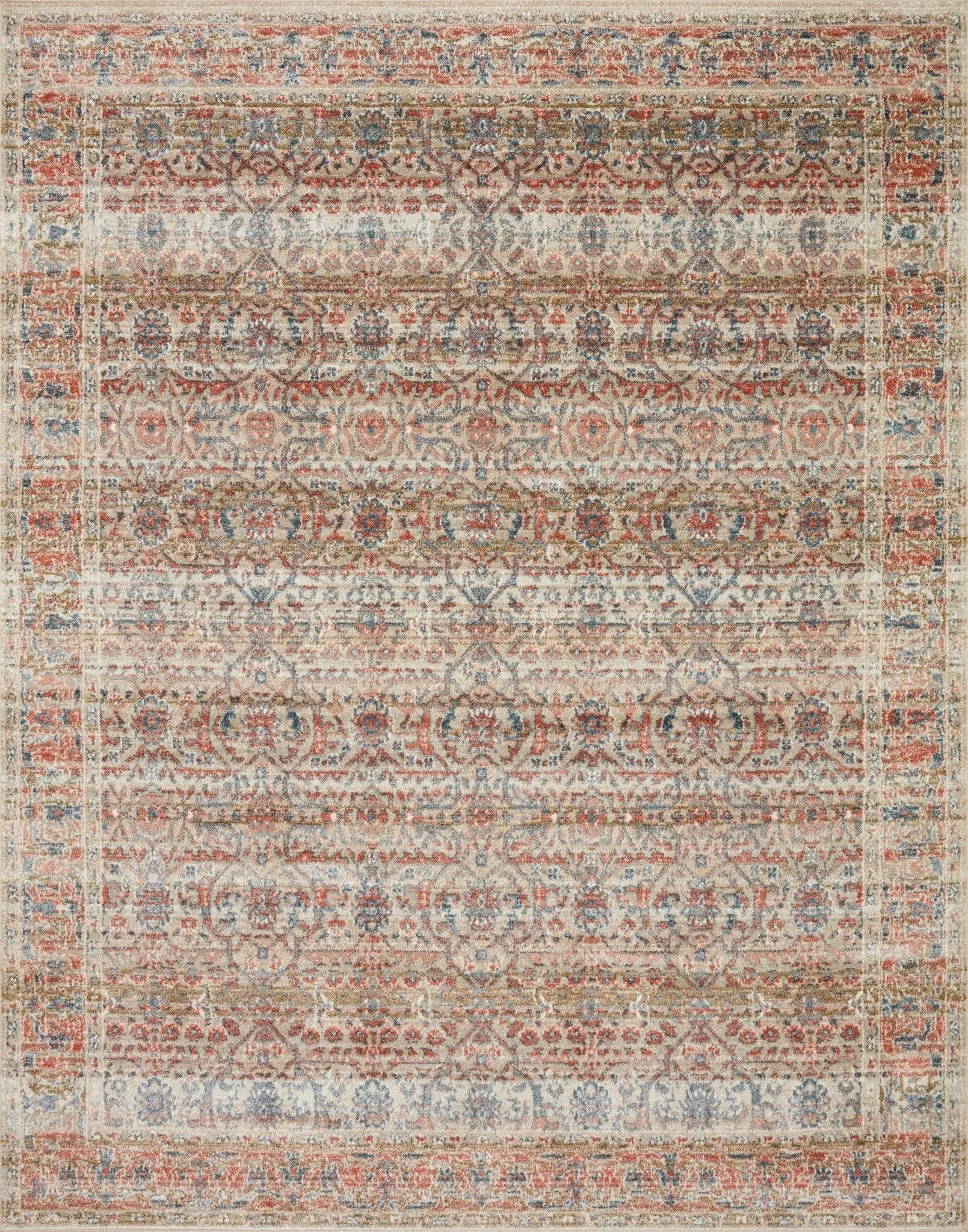 Saban Sab-05 Sand/Rust Rug - Baconco