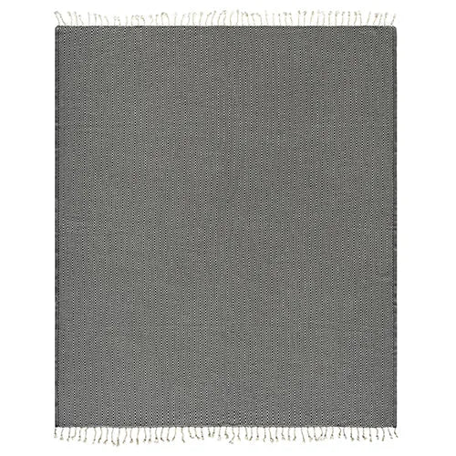 Sadie 80304BLK Black Throw Blanket - Baconco