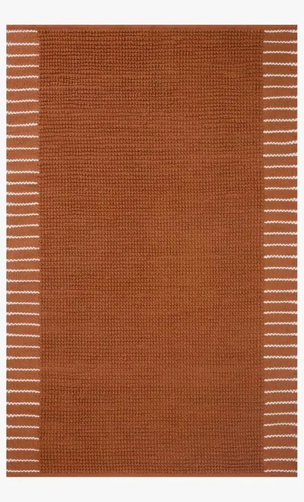 Sadie SAD-01 Terracotta Rug - Baconco