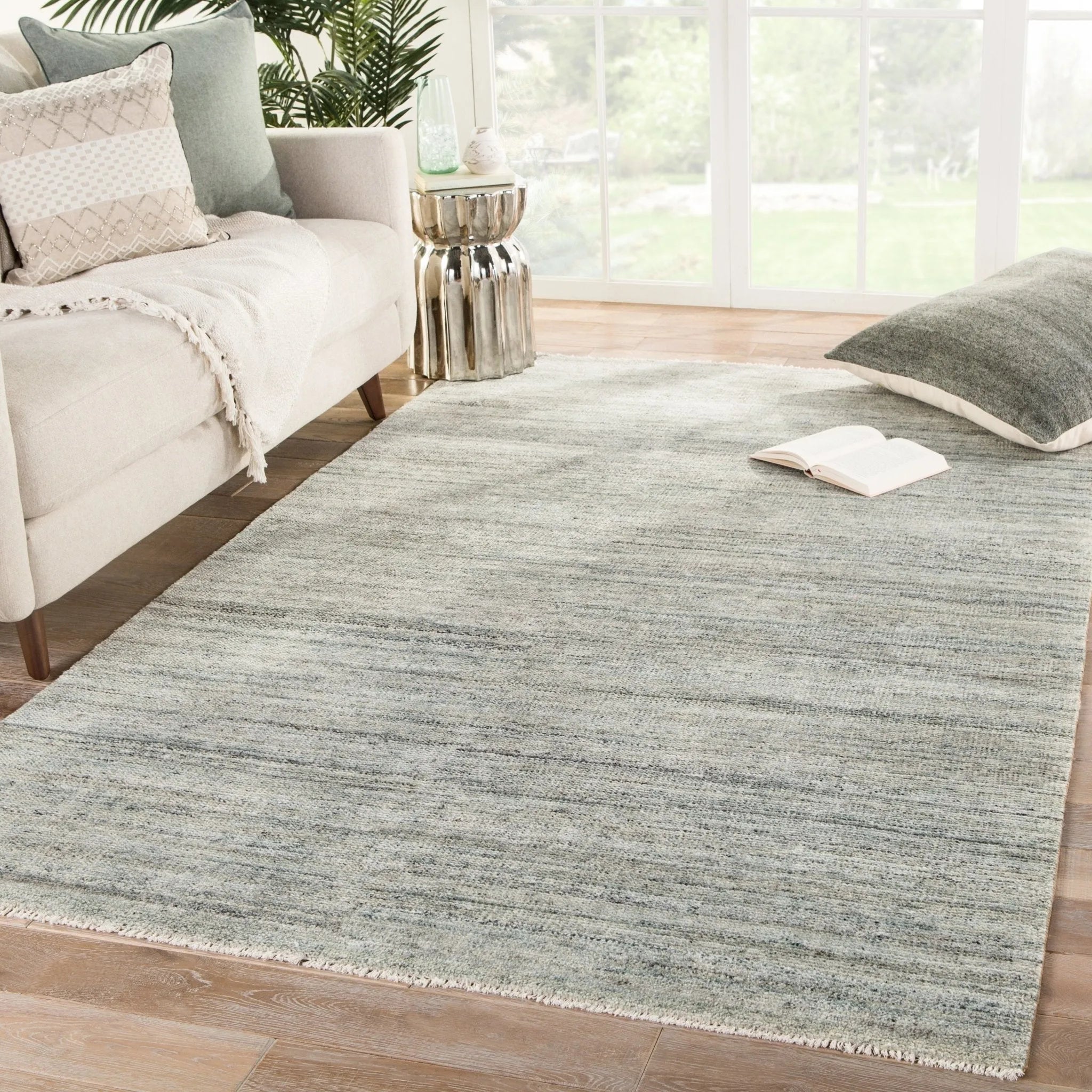 Saga SAG02 Origin Light Blue/Light Gray Rug - Baconco