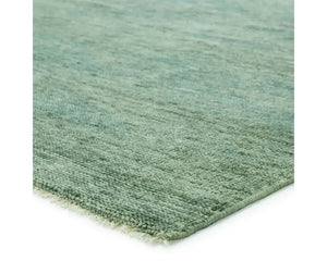 Saga SAG08 Dark Grey/Green Rug - Baconco