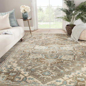 Salinas SLN07 Flynn London Fog/Whitecap Gray Rug - Baconco