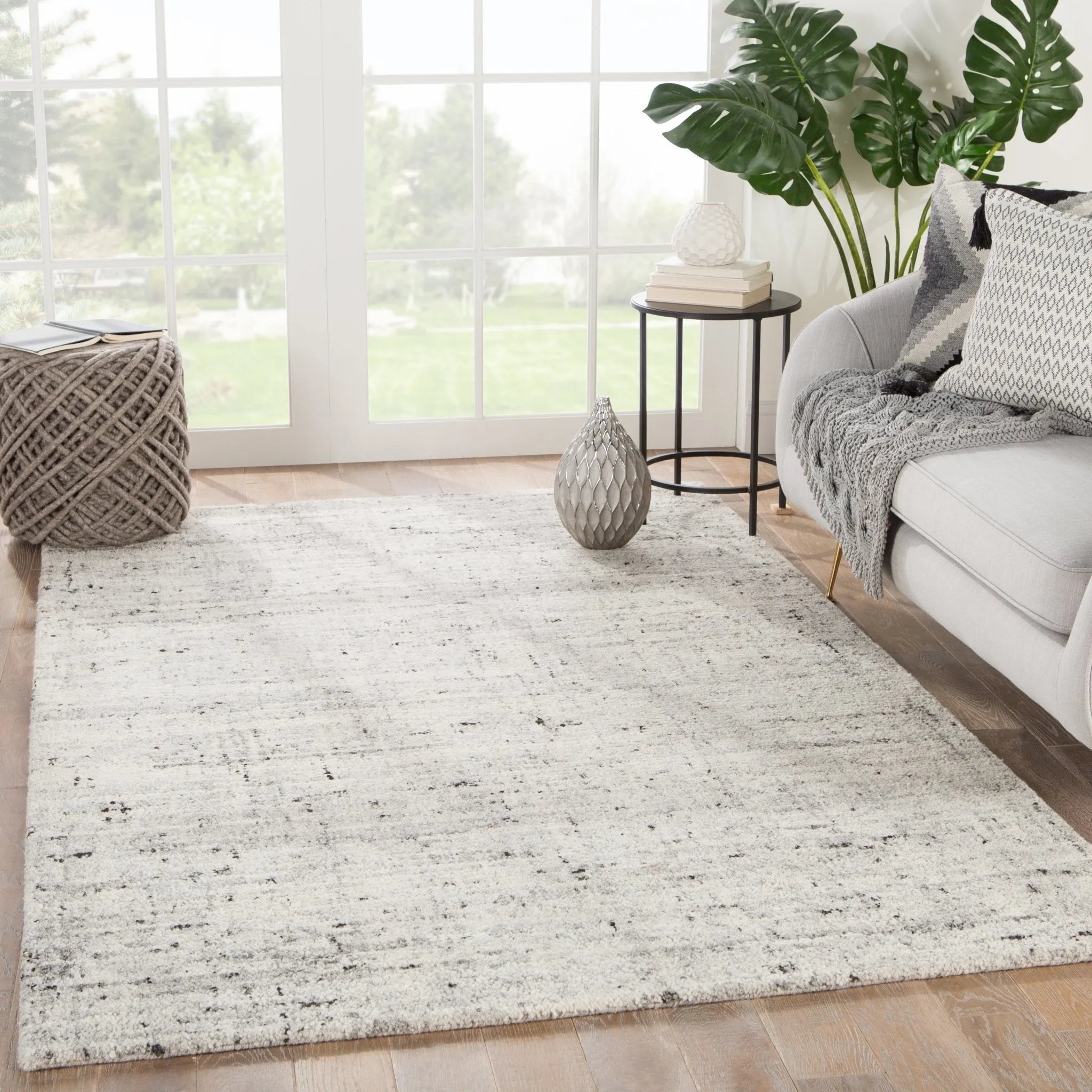 Salix SLX01 Macklin Ivory/Light Gray Rug - Baconco