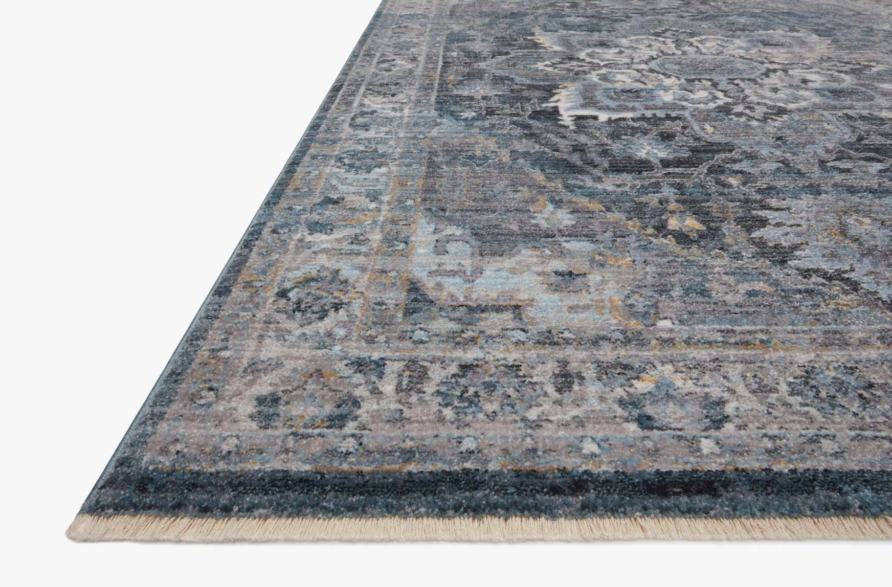 Samra Sam-01 Denim/Grey Rug - Baconco