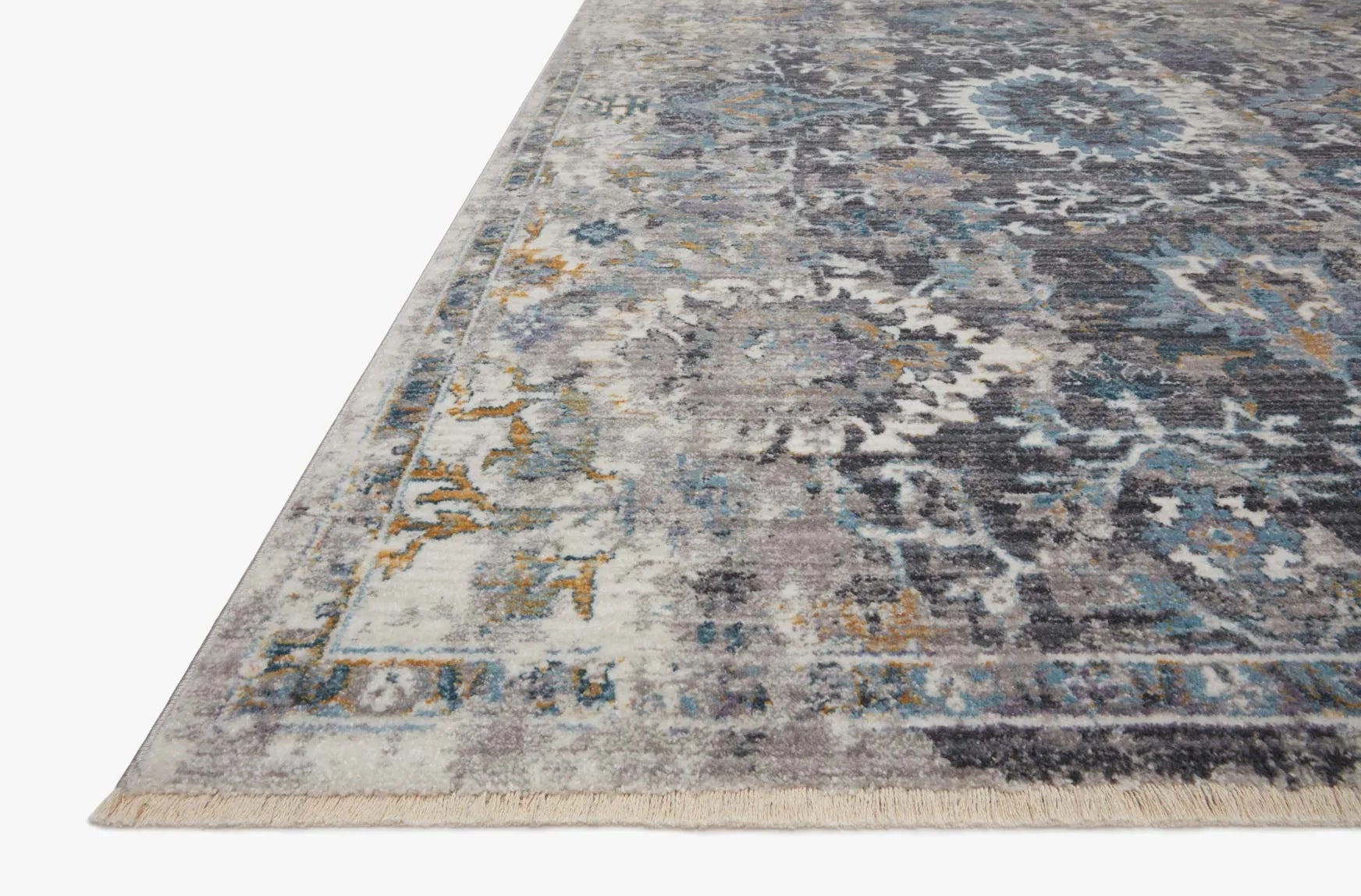 Samra Sam-02 Grey/Multi Rug - Baconco