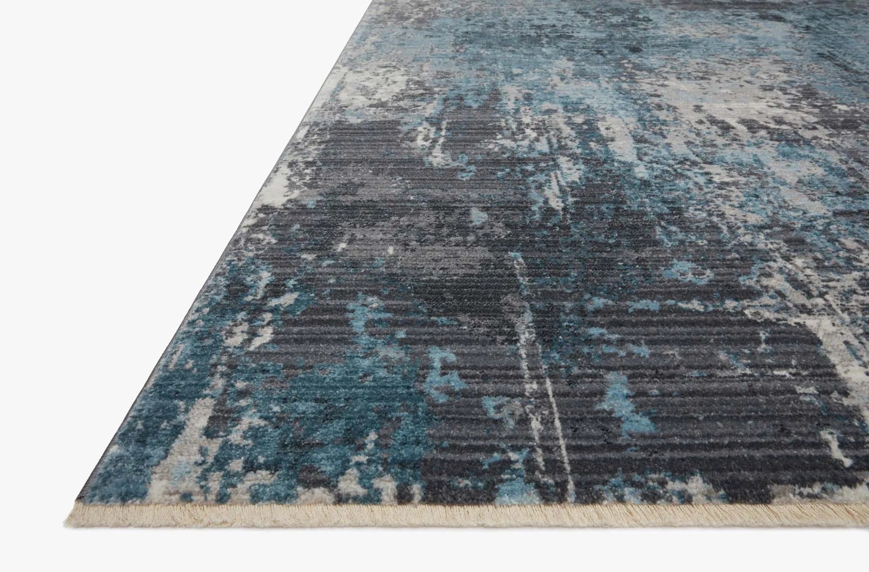 Samra Sam-06 Charcoal/Sky Rug - Baconco