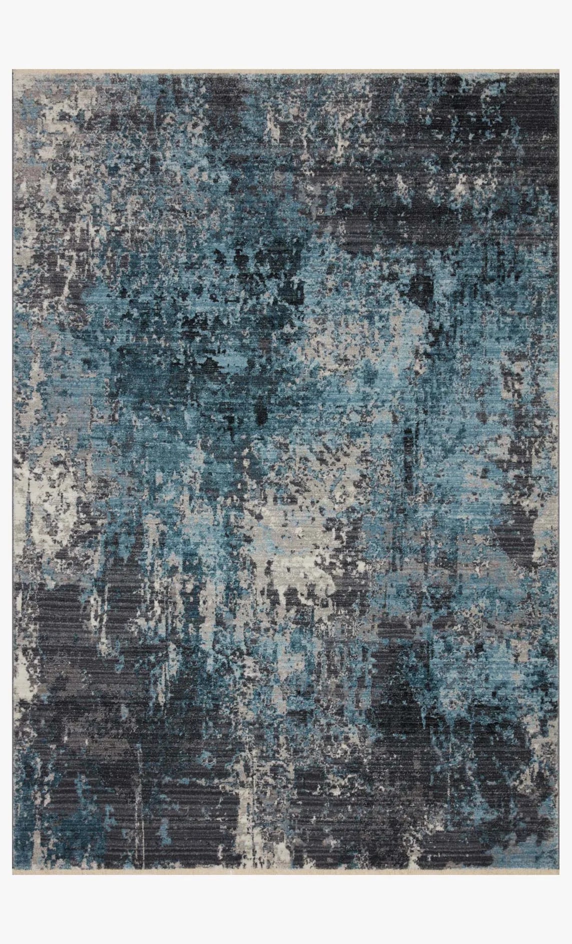 Samra Sam-06 Charcoal/Sky Rug - Baconco