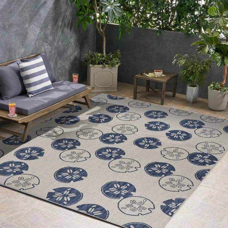 Sanibel Lr81654 Navy/Gray Rug - Baconco