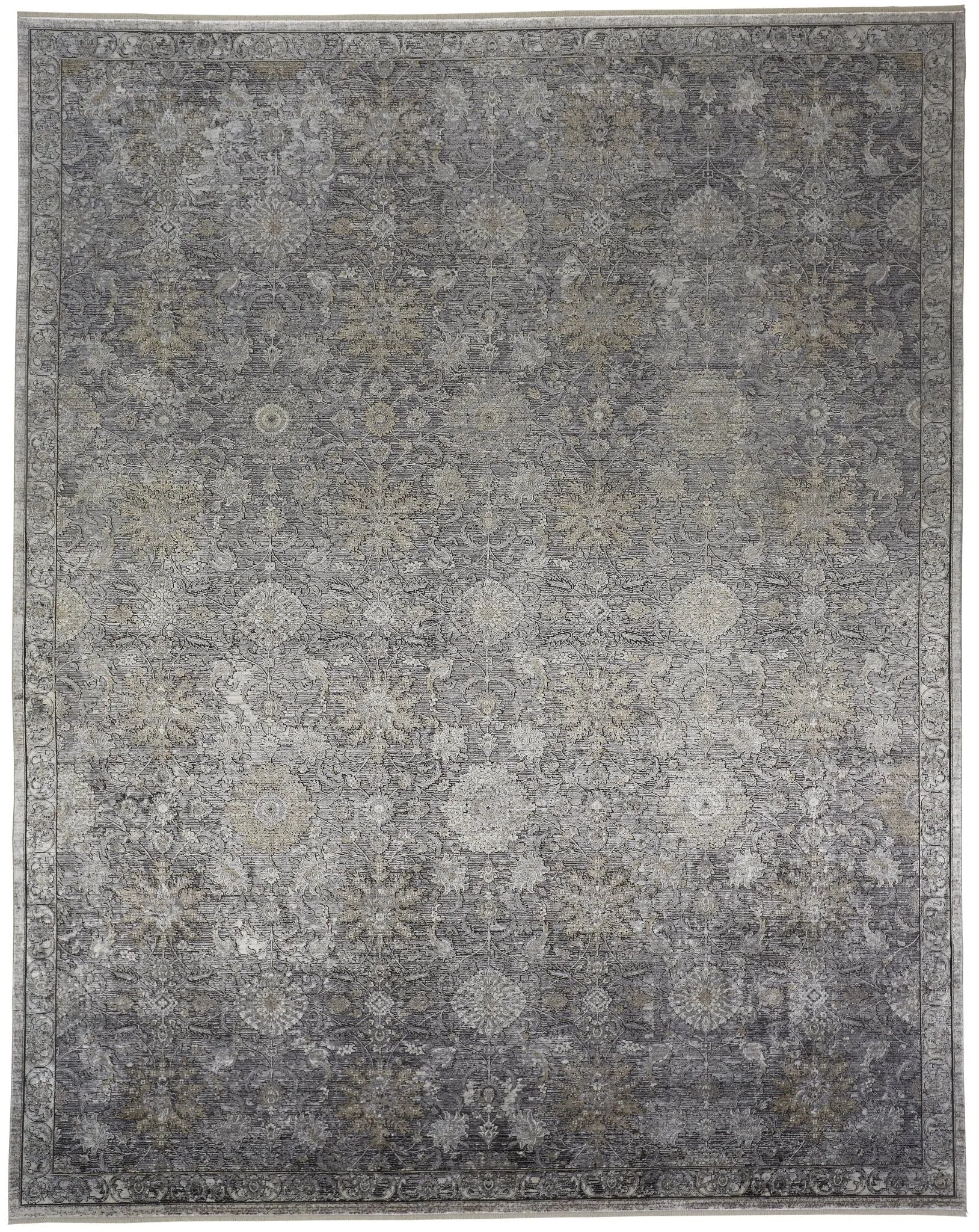 Sarrant 3965F Gray Rug - Baconco