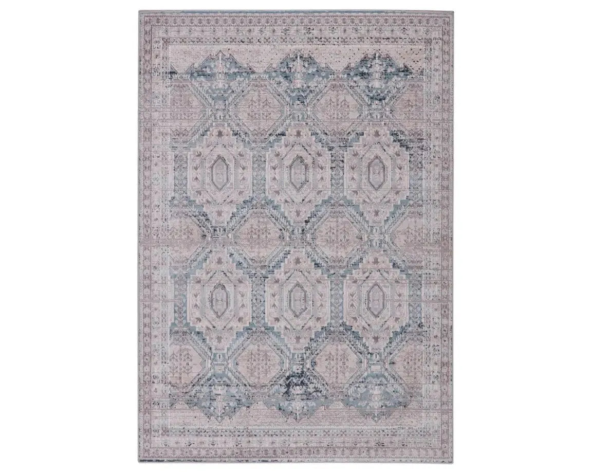 Sarzana SZN02 Blue/Grey Rug - Baconco