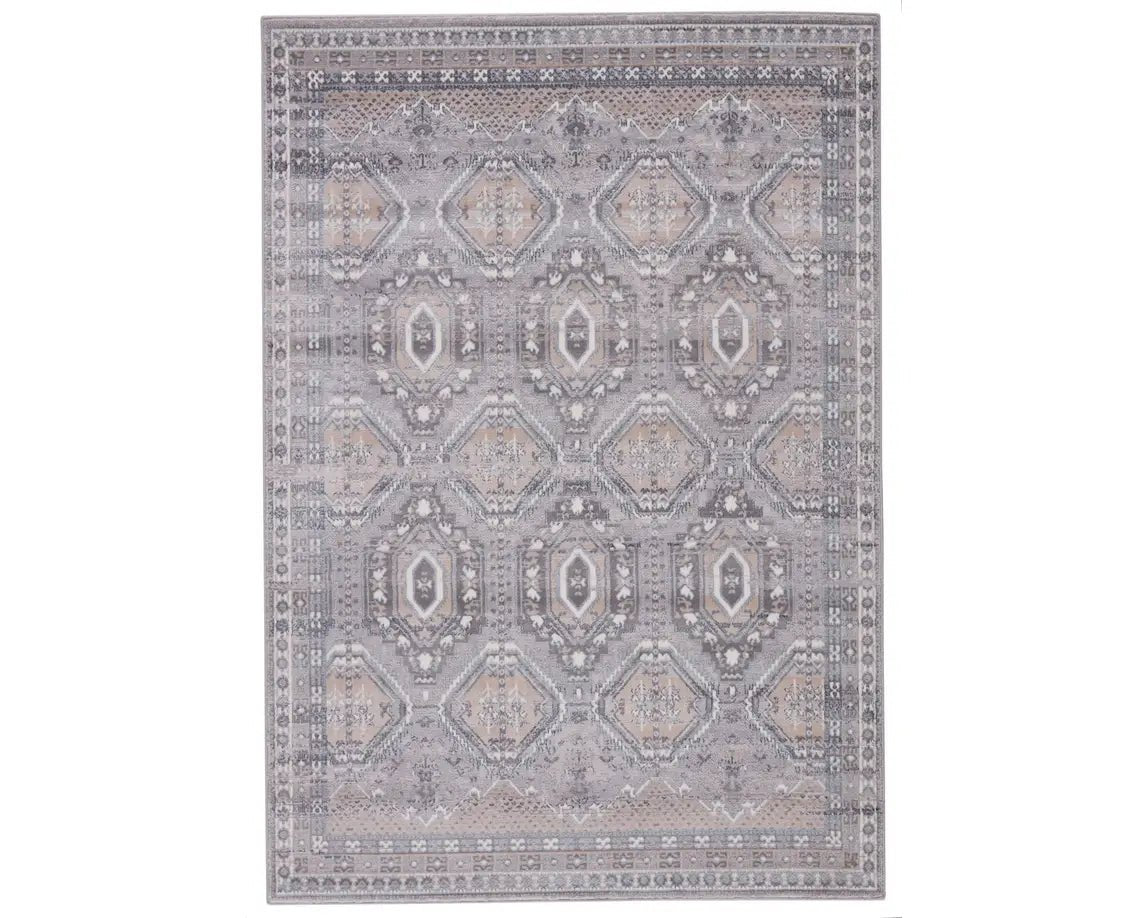 Sarzana SZN05 Beige/Grey Rug - Baconco