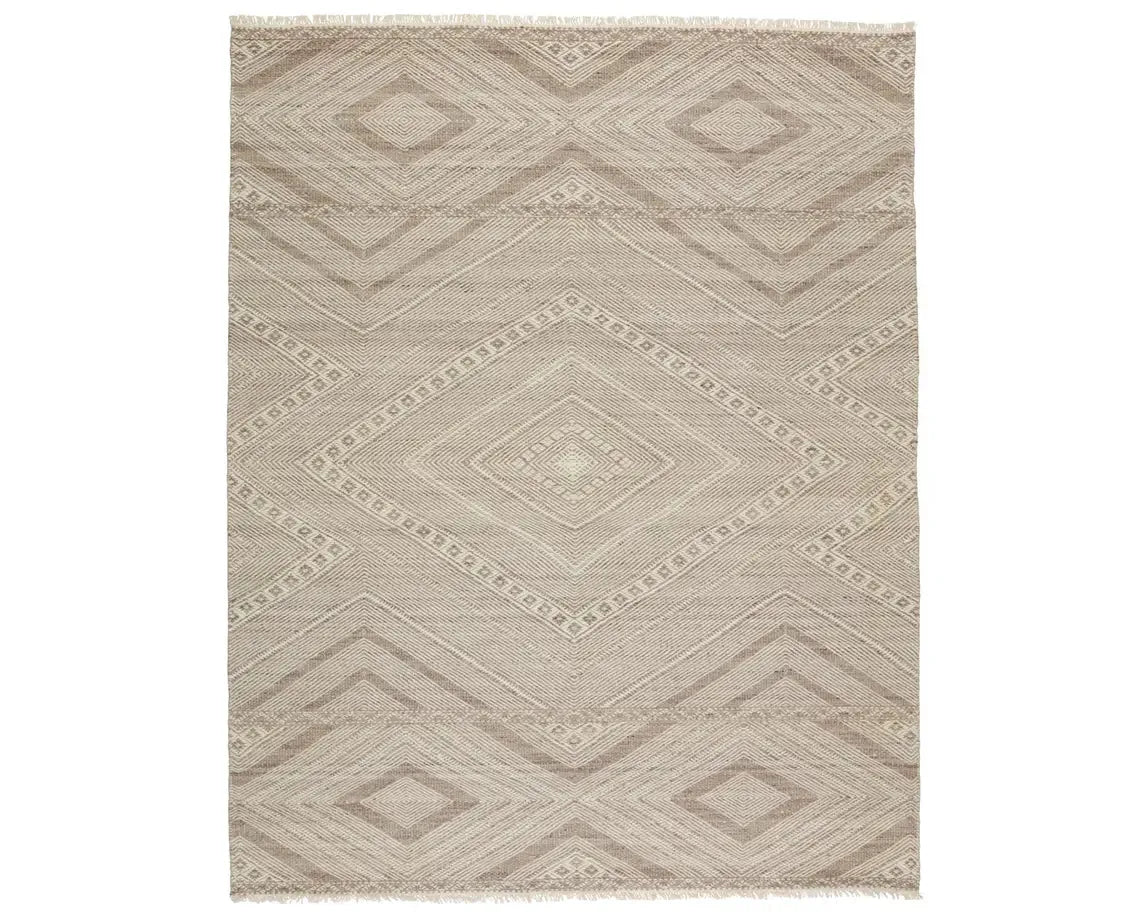 Satori STR01 Light Brown/Cream Rug - Baconco