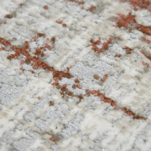 Savannah SAV-6 Grey/Red Rug - Baconco