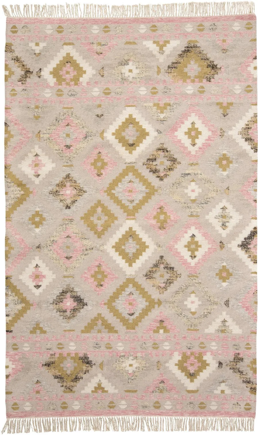 Savona Iii 0791F Ivory/Pink Rug - Baconco