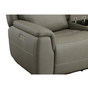 Sawyer Power Reclining Loveseat with Console and Power Headrests and Lumbar - Baconco