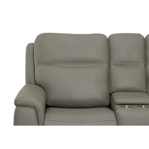 Sawyer Power Reclining Loveseat with Console and Power Headrests and Lumbar - Baconco