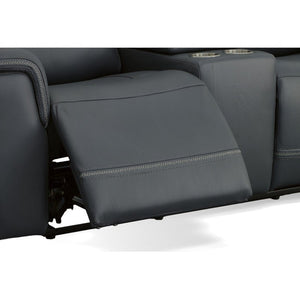 Sawyer Power Reclining Loveseat with Console and Power Headrests and Lumbar - Baconco