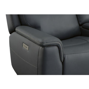 Sawyer Power Reclining Loveseat with Console and Power Headrests and Lumbar - Baconco