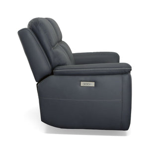 Sawyer Power Reclining Loveseat with Power Headrests and Lumbar - Baconco