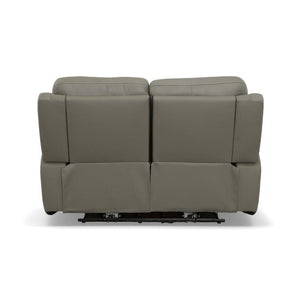 Sawyer Power Reclining Loveseat with Power Headrests and Lumbar - Baconco