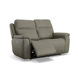 Sawyer Power Reclining Loveseat with Power Headrests and Lumbar - Baconco