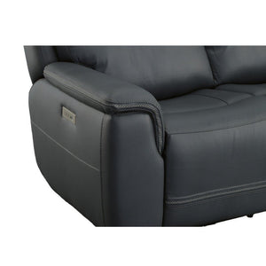 Sawyer Power Reclining Loveseat with Power Headrests and Lumbar - Baconco