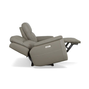 Sawyer Power Reclining Loveseat with Power Headrests and Lumbar - Baconco