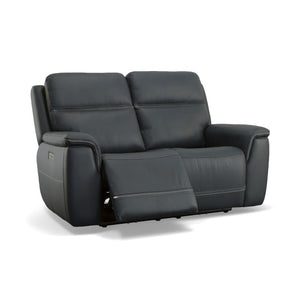 Sawyer Power Reclining Loveseat with Power Headrests and Lumbar - Baconco