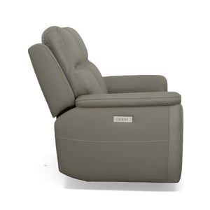 Sawyer Power Reclining Loveseat with Power Headrests and Lumbar - Baconco