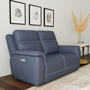 Sawyer Power Reclining Loveseat with Power Headrests and Lumbar - Baconco