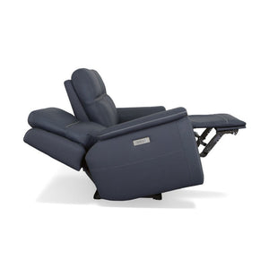 Sawyer Power Reclining Sofa with Power Headrests and Lumbar - Baconco