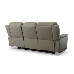 Sawyer Power Reclining Sofa with Power Headrests and Lumbar - Baconco