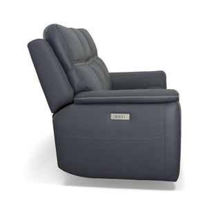 Sawyer Power Reclining Sofa with Power Headrests and Lumbar - Baconco