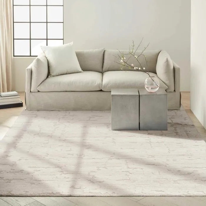 Sculptural SCL01 Ivory Rug - Baconco