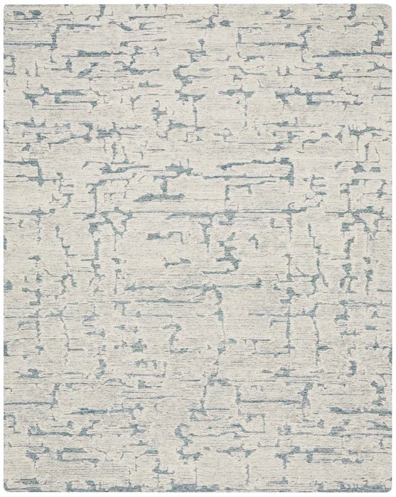 Sculptural SCL01 Teal Rug - Baconco