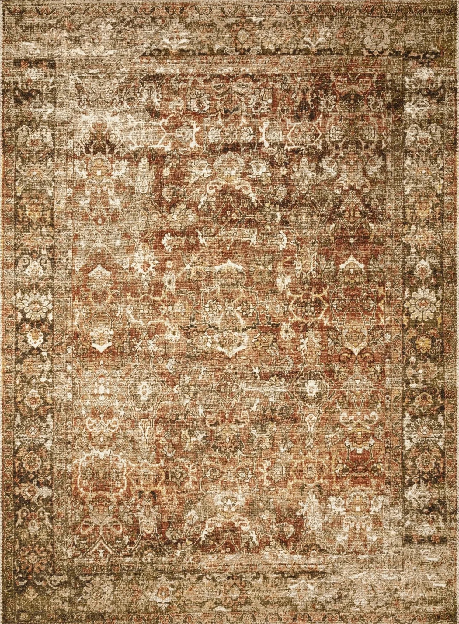 Sebastian SEB-01 Rust / Tobacco Rug - Baconco