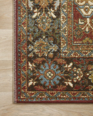 Sebastian SEB-06 Red / Multi Rug - Baconco