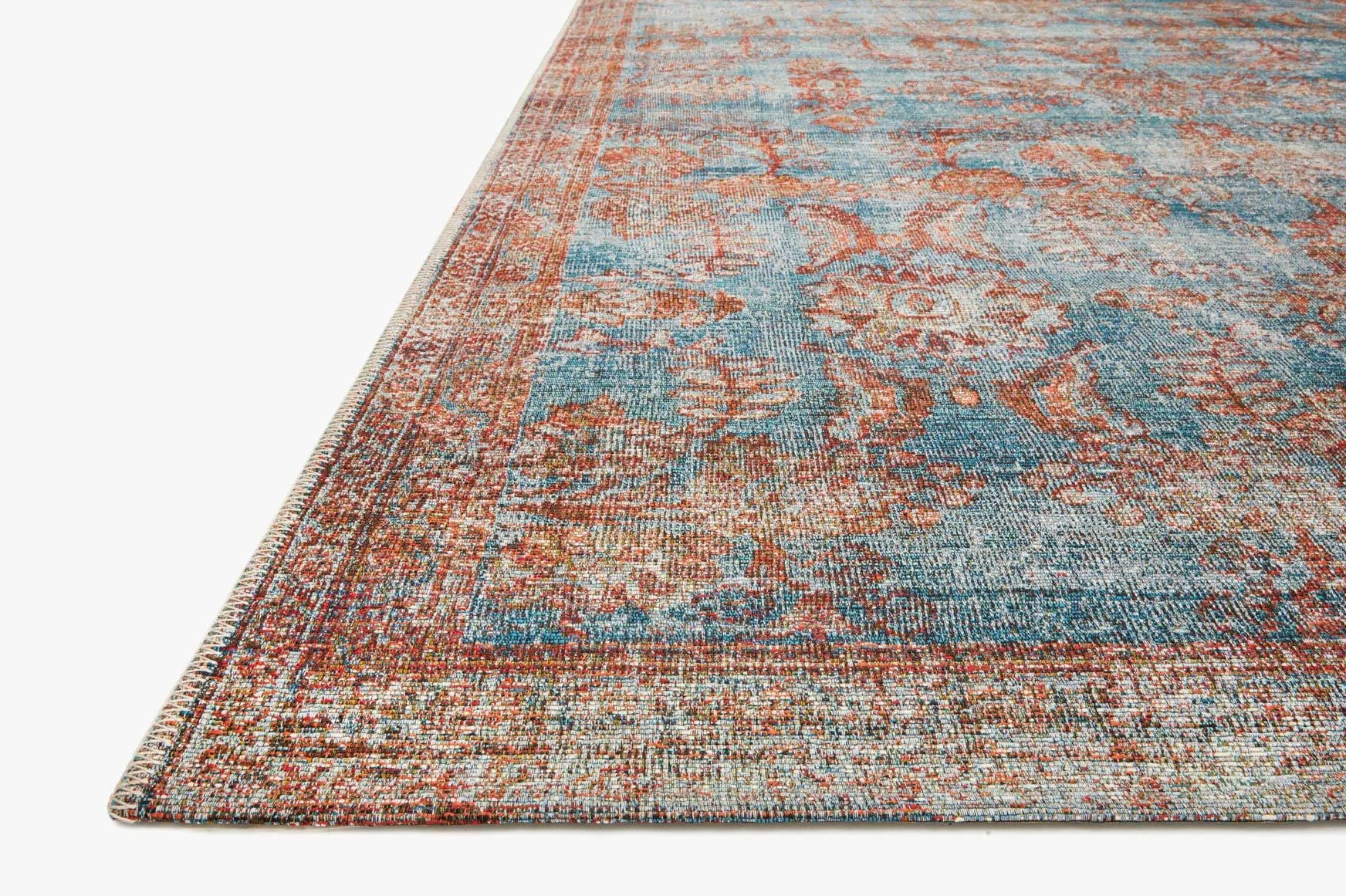 Sebastian Seb-07 Ocean/Spice Rug - Baconco