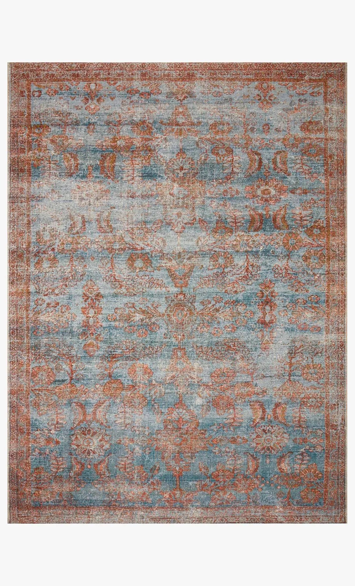 Sebastian Seb-07 Ocean/Spice Rug - Baconco