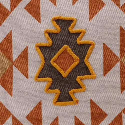 Sedona 07952ORW Orange/Brown Pillow - Baconco