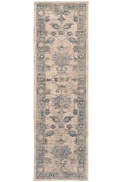 Sedona 5171C Ivory / Blue Rug - Baconco