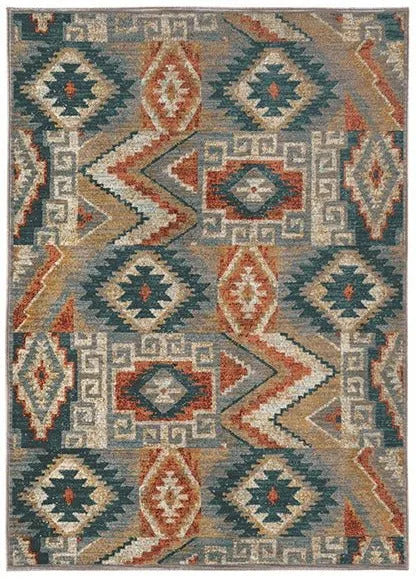 Sedona 5937D Blue / Multi Rug - Baconco